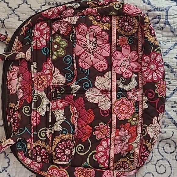 Vera Bradley Mod Floral Shoulder Hand Bag Purse - Picture 2 of 10